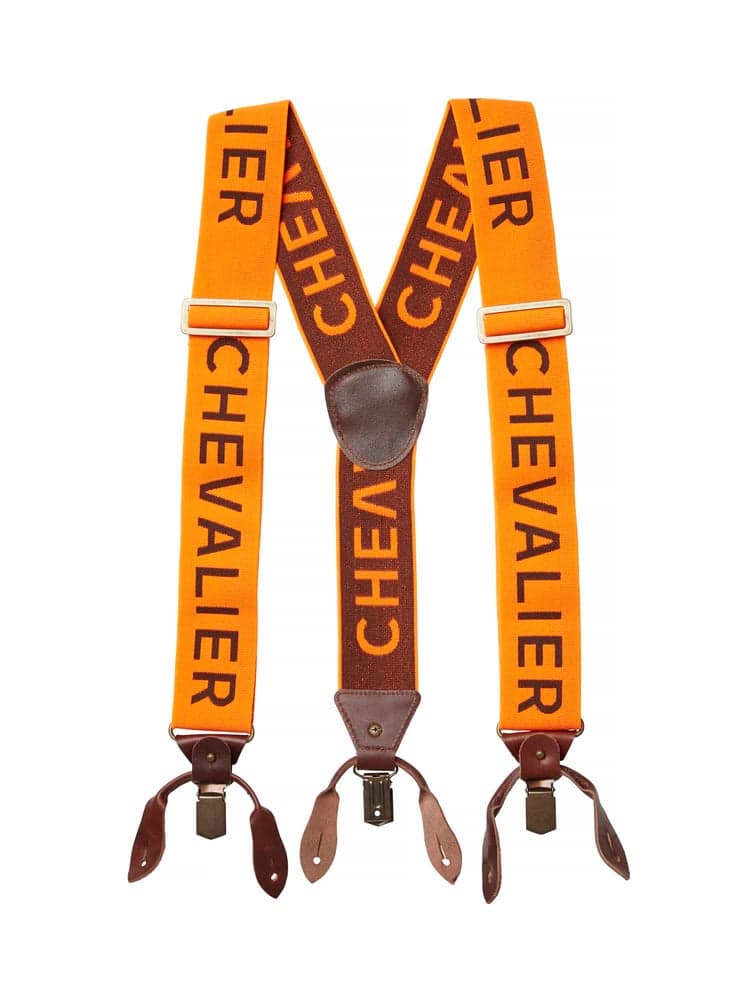 Chevalier Logo Suspenders High Vis Orange, view: 0