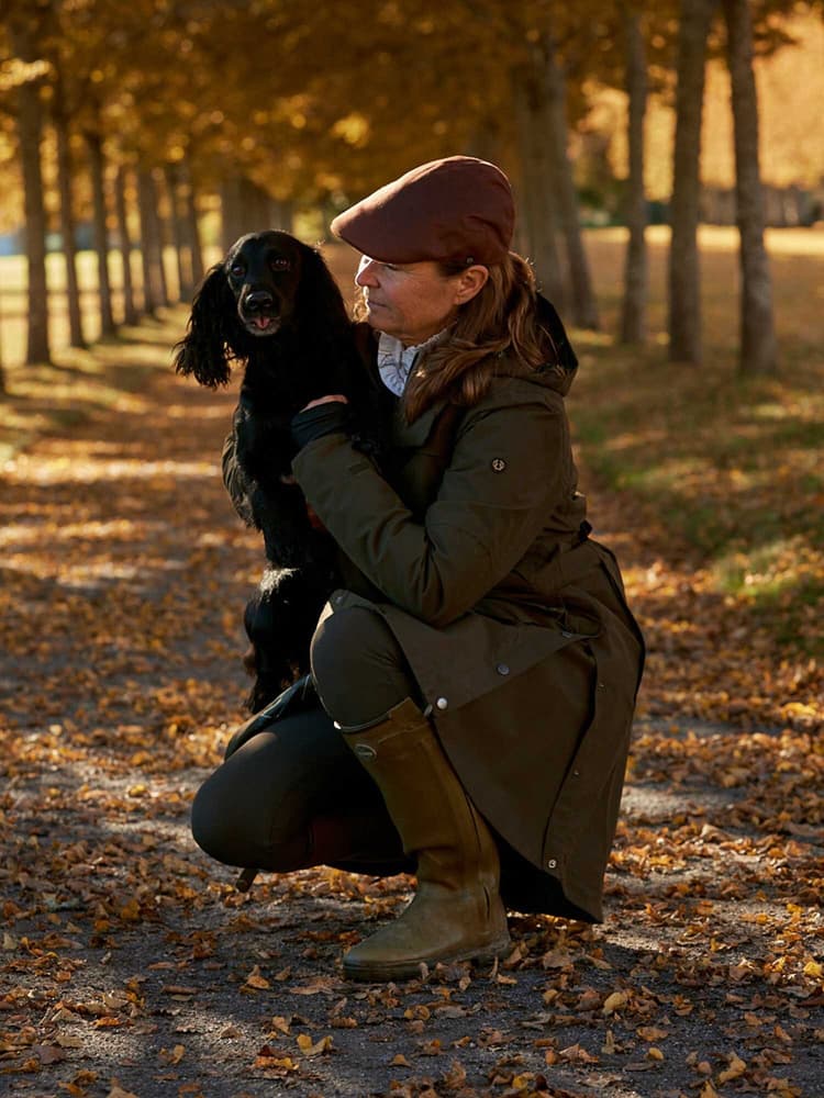 Fractus Chevalite Rain Coat Women Tobacco Green, view: 1