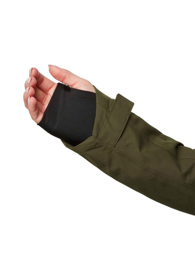 Fractus Chevalite Rain Coat Women Tobacco Green, view: 8