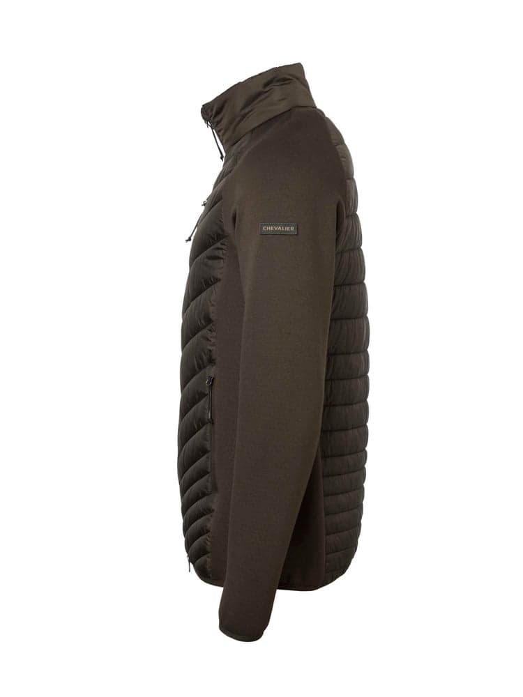 Hunter Hybrid Jacket Men Leather Brown, view: 3