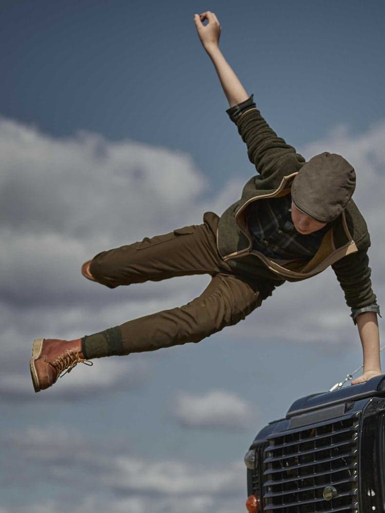 Piglet Pants Junior Leather Brown, view: 1