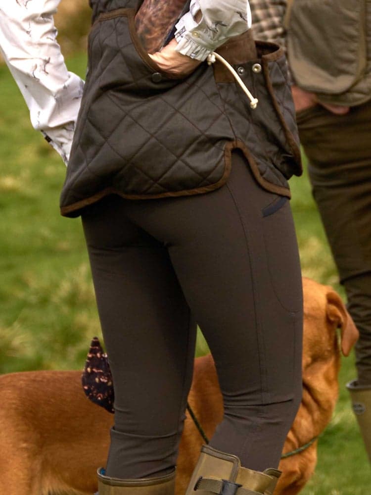 Diana Hunting Tights Women Blackwood Brown, view: 1