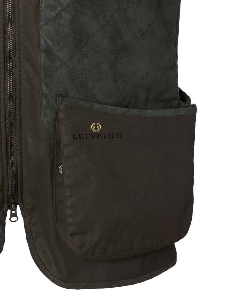 Vintage Dogsport Vest Men Leather Brown, view: 4