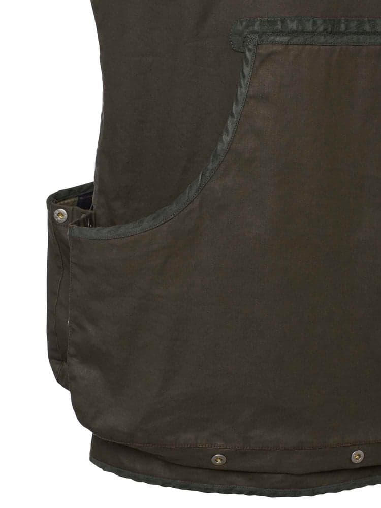 Vintage Dogsport Vest Men Leather Brown, view: 3
