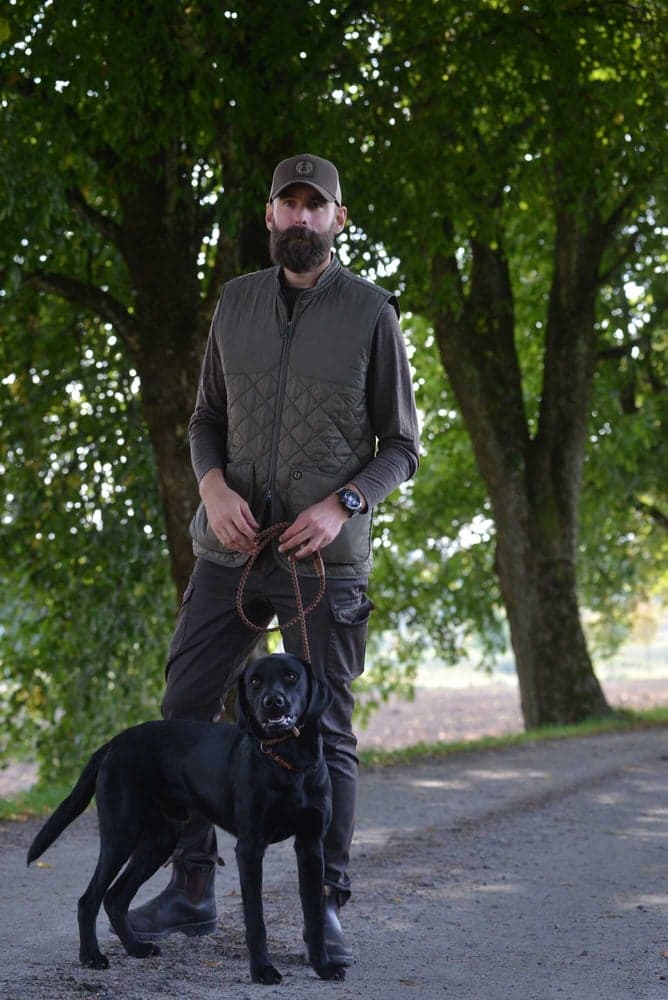 Dunsley Quilted Vest Men Dusk, view: 1