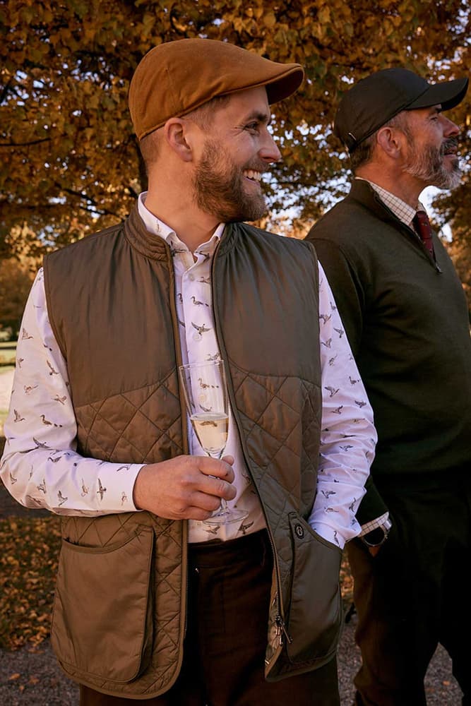 Dunsley Quilted Vest Men Dusk, view: 6