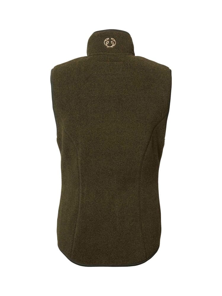Mainstone Fleece Vest Women Autumn Green, view: 2