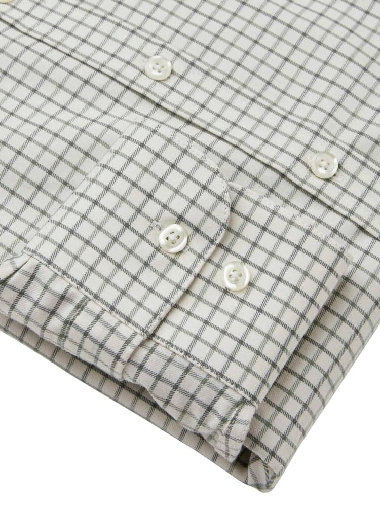 Chorley Shooting Fit Shirt Women Thyme Green Tattersall, view: 4