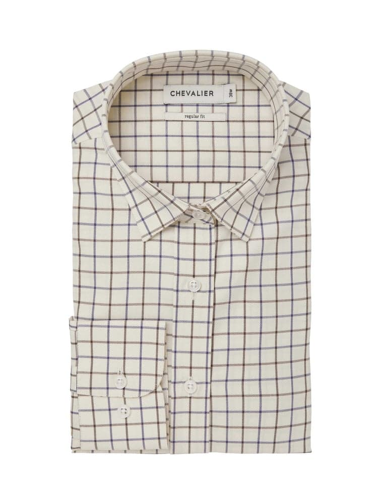 Sheppey Shirt Women Chestnut Tattersall, view: 3