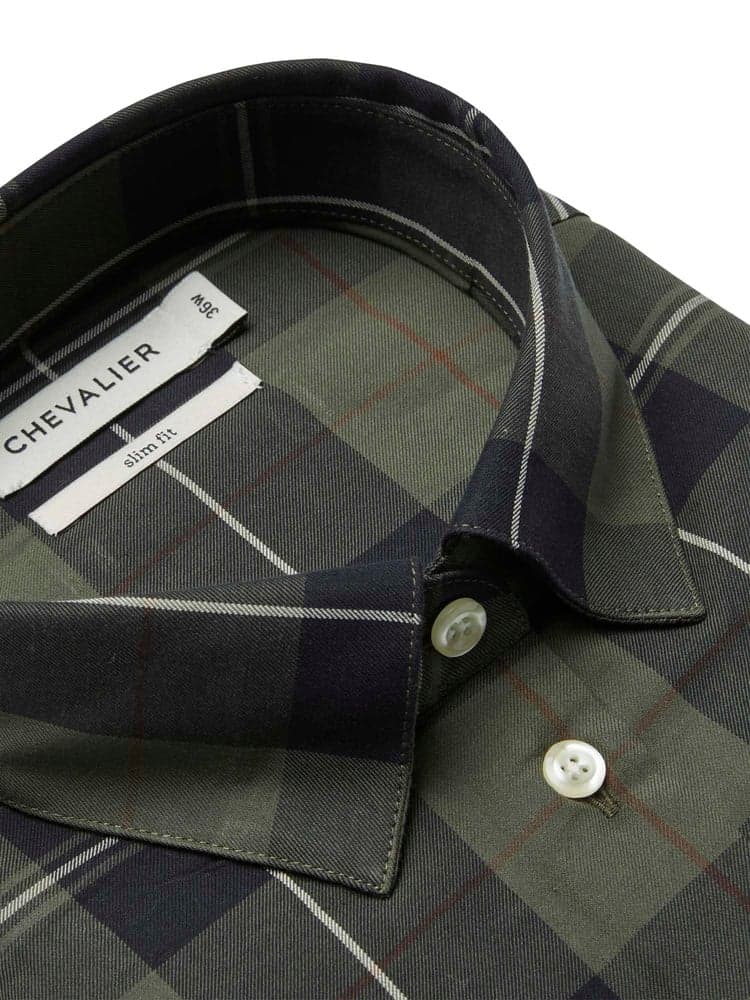 Madeley Contemporary Fit Shirt Women Chevalier Check Dark, view: 3