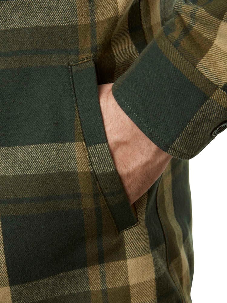 Axe Overshirt Men Green Checked, view: 5