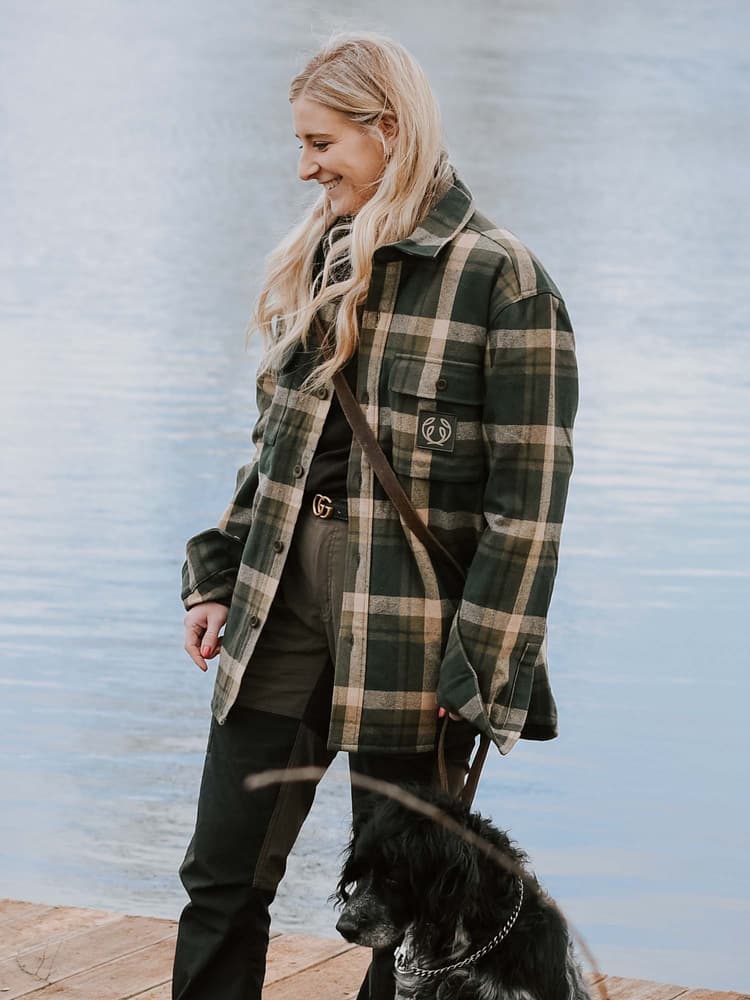 Axe Overshirt Men Green Checked, view: 7