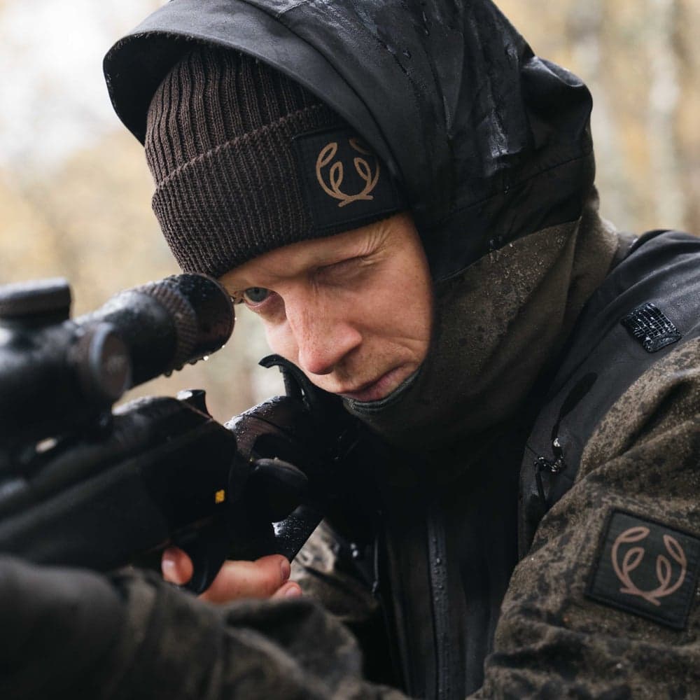 Symbol Beanie Leather Brown, view: 1