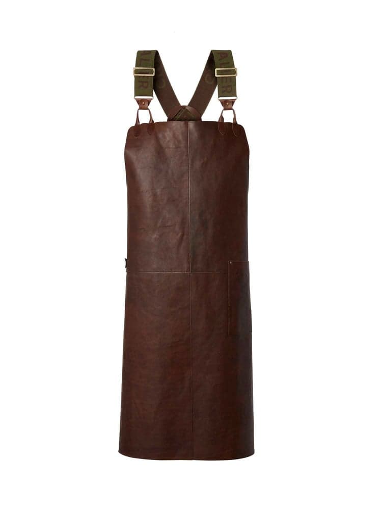 Elk Butcher Apron Leather Brown, view: 0