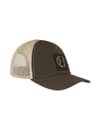 Symbol Cap Leather Brown