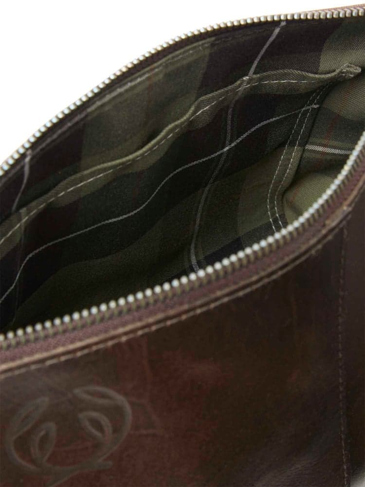 Chevalier Leather Toilet Bag Leather Brown, view: 1