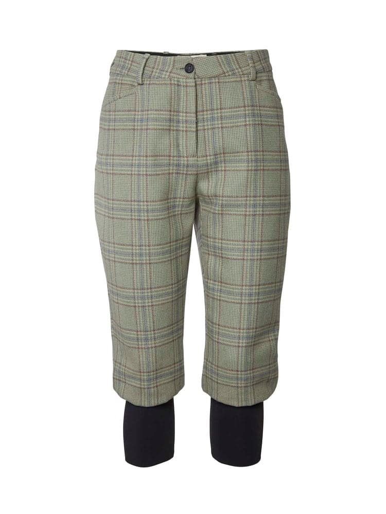 Advie Tweed Breeks Women Willow Green Checked, view: 0