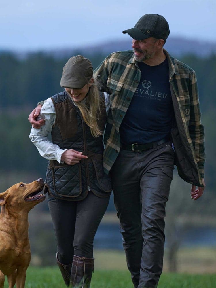 Chevalier Logo T-shirt Men Black Night, view: 1