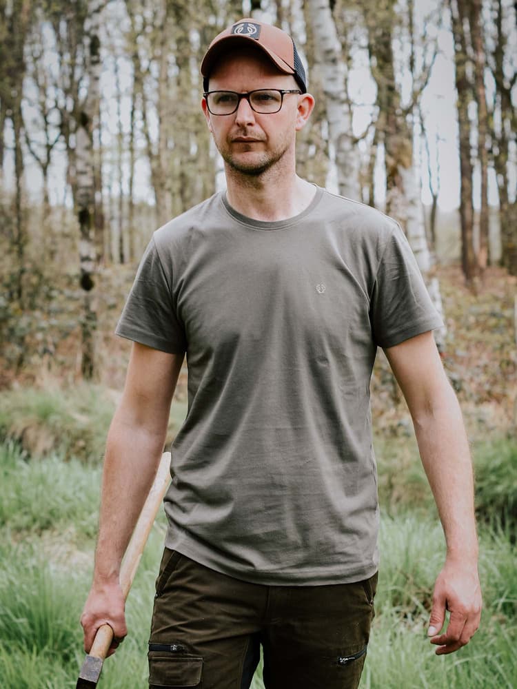 Chevalier Signature T-shirt Men Tarmac Green, view: 1