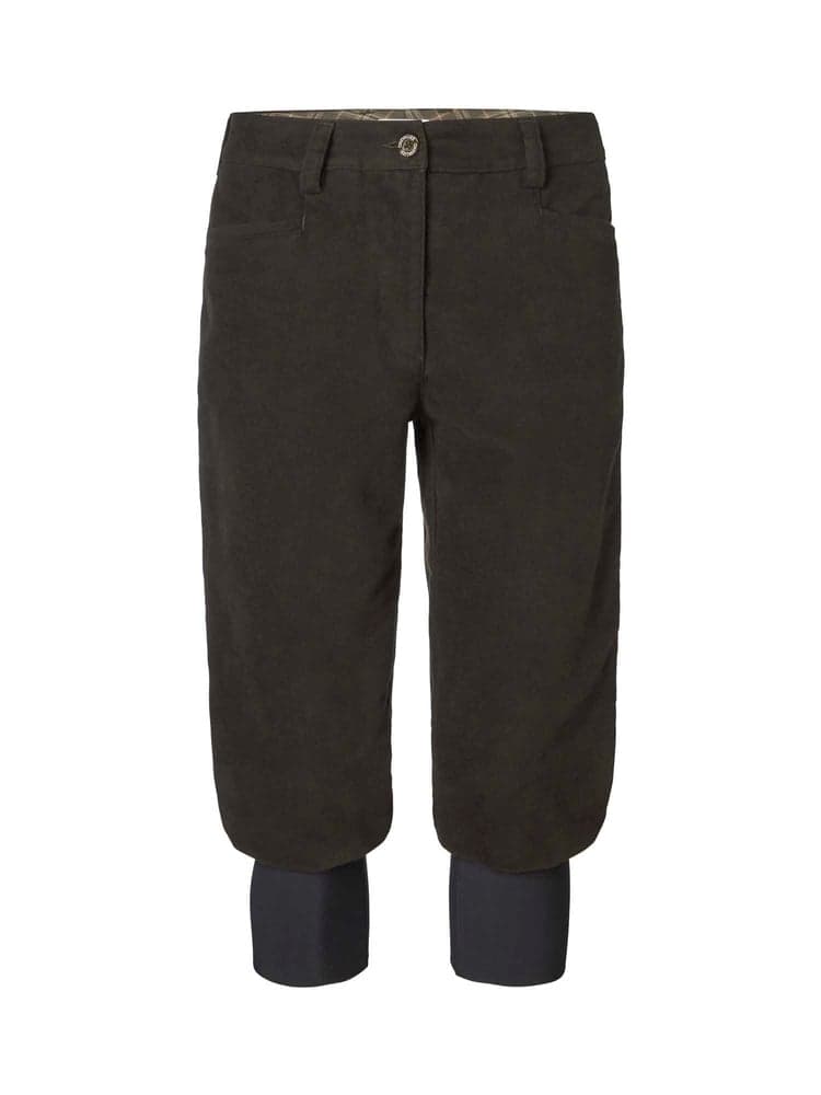 Elemore Moleskin Breeks Women Dark Brown, view: 0