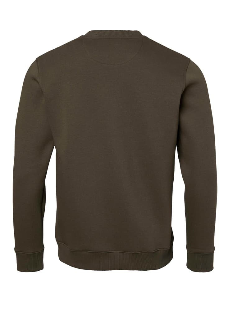 Hill Sweatshirt Men Leather Brown, view: 1
