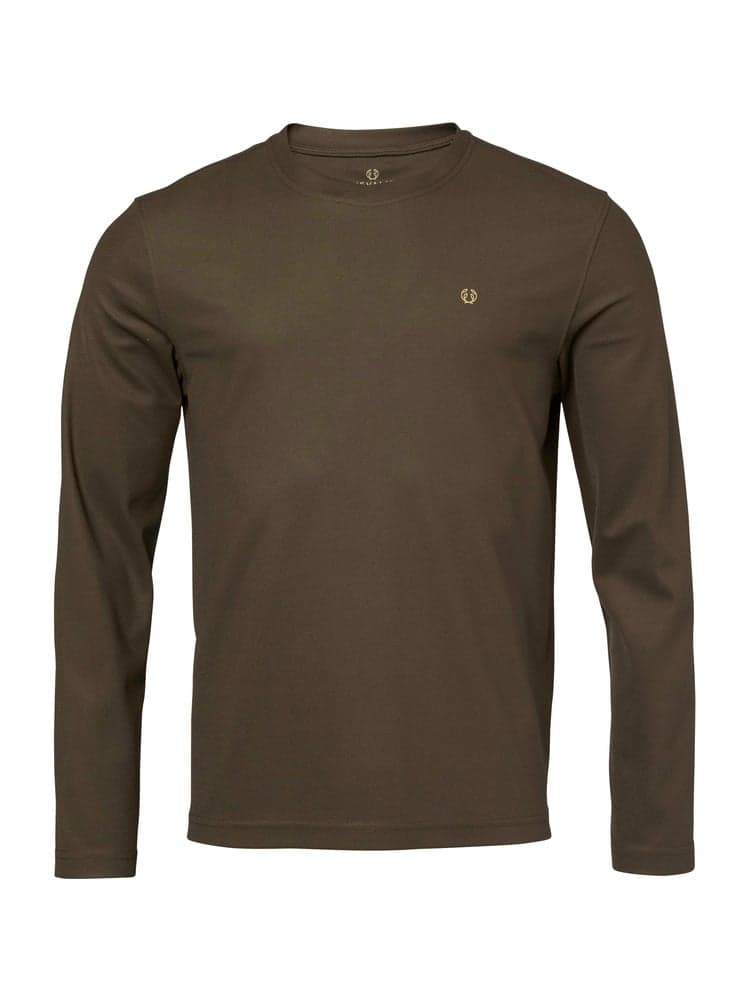 Stalker Technical Longsleeve T-shirt Men Fallow Brown, view: 0