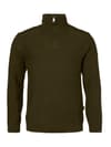 Loxley Windblocker Wool Pullover Men Forest Green