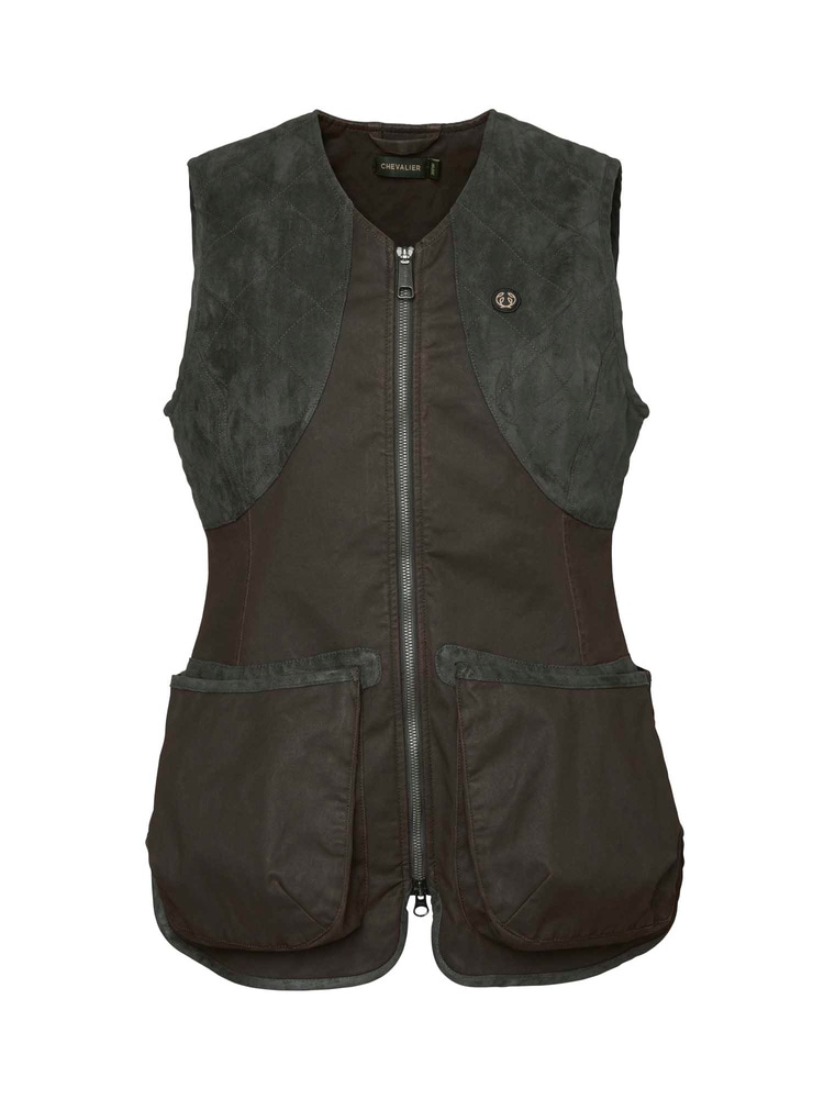 productCard.productImage: Vintage Dogsport Vest Women Leather Brown