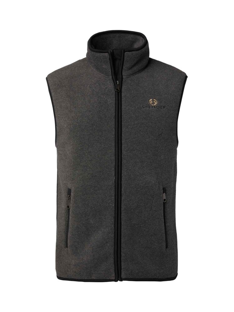 productCard.productImage: Mainstone Fleece Vest Men Anthracite w Black