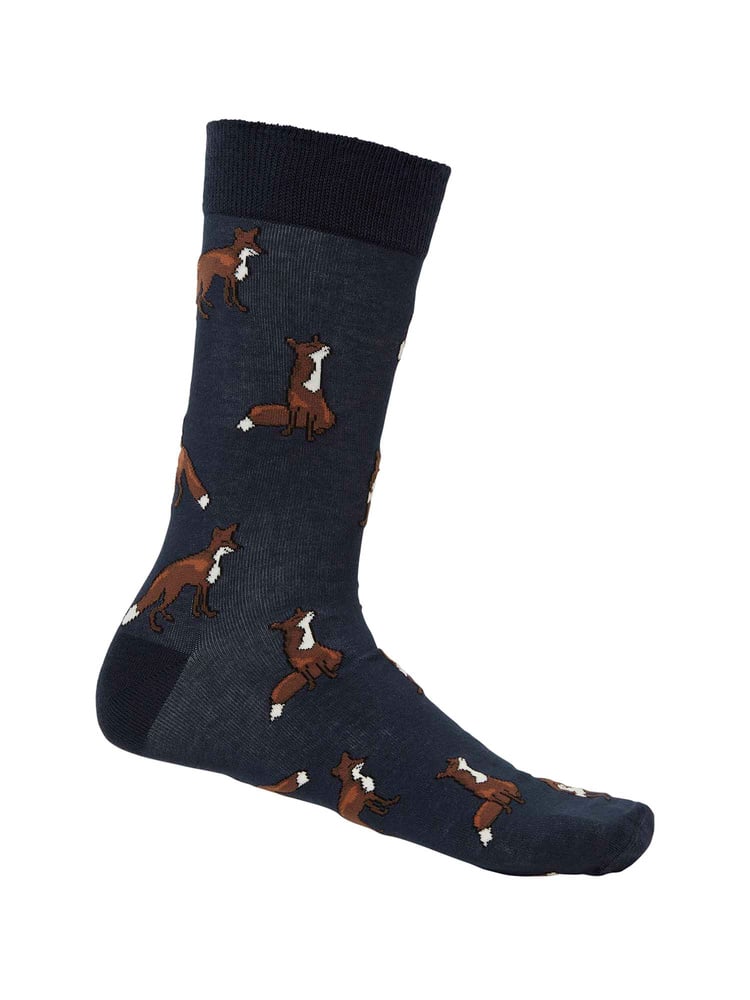 productCard.productImage: Pomeroy Socks Dark Navy Foxes