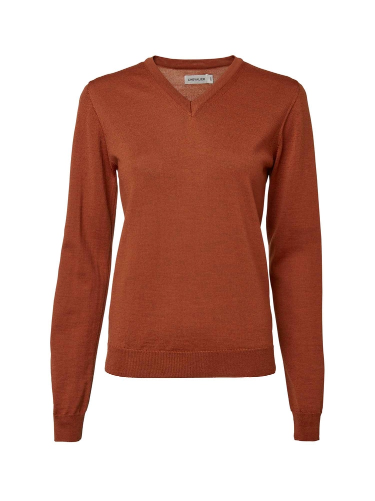 productCard.productImage: Blaise V-Neck Merino Pullover Women Amber