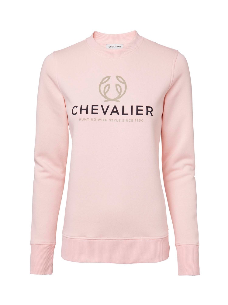 productCard.productImage: Chevalier Logo Sweatshirt Women Soft Pink
